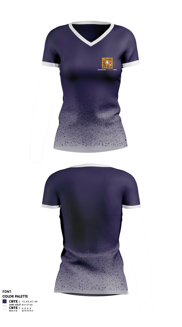 Women's Short Sleeve Vneck Shirt, Mcp Lloyd, Track & Field, Teamtime, Team time, sublimation, custom sports apparel, team uniforms, spirit wear, spiritwear, sports uniforms, custom shirts, team store, custom team store, fundraiser sports, apparel fundraiser
