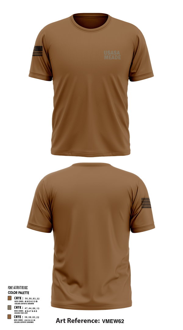 Short Sleeve Performance Shirt, USASA Meade, Army, Teamtime, Team time, sublimation, custom sports apparel, team uniforms, spirit wear, spiritwear, sports uniforms, custom shirts, team store, custom team store, fundraiser sports, apparel fundraiser