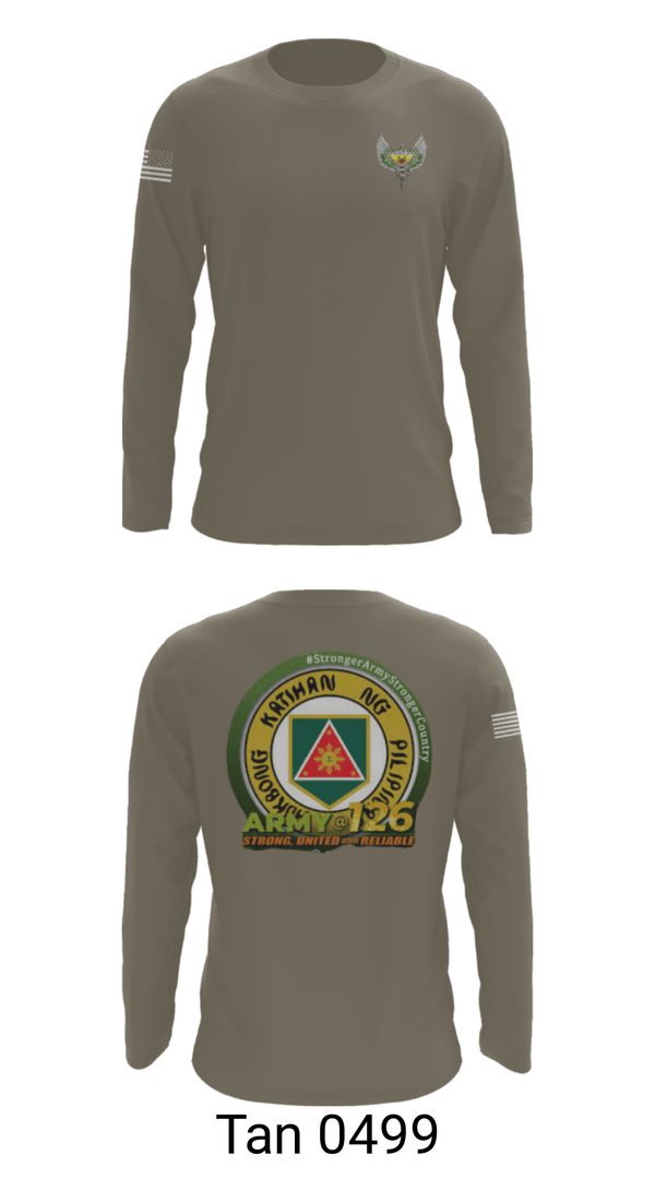 Long Sleeve Performance Shirt, 51st Combat Engineers, Army, Teamtime, Team time, sublimation, custom sports apparel, team uniforms, spirit wear, spiritwear, sports uniforms, custom shirts, team store, custom team store, fundraiser sports, apparel fundraiser