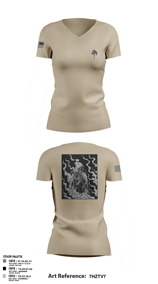 Women's Short Sleeve Vneck Shirt, The Tac Shack, Police, Teamtime, Team time, sublimation, custom sports apparel, team uniforms, spirit wear, spiritwear, sports uniforms, custom shirts, team store, custom team store, fundraiser sports, apparel fundraiser