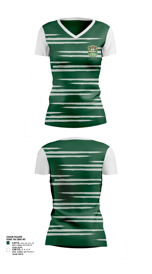 Women's Short Sleeve Vneck Shirt, El Camino Real Salinas Soccer, Men's Soccer, Teamtime, Team time, sublimation, custom sports apparel, team uniforms, spirit wear, spiritwear, sports uniforms, custom shirts, team store, custom team store, fundraiser sports, apparel fundraiser