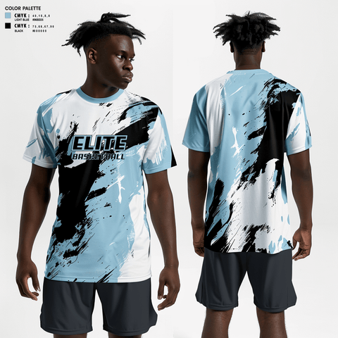 Short Sleeve Performance Shirt, Elite, Men's Basketball, Teamtime, Team time, sublimation, custom sports apparel, team uniforms, spirit wear, spiritwear, sports uniforms, custom shirts, team store, custom team store, fundraiser sports, apparel fundraiser