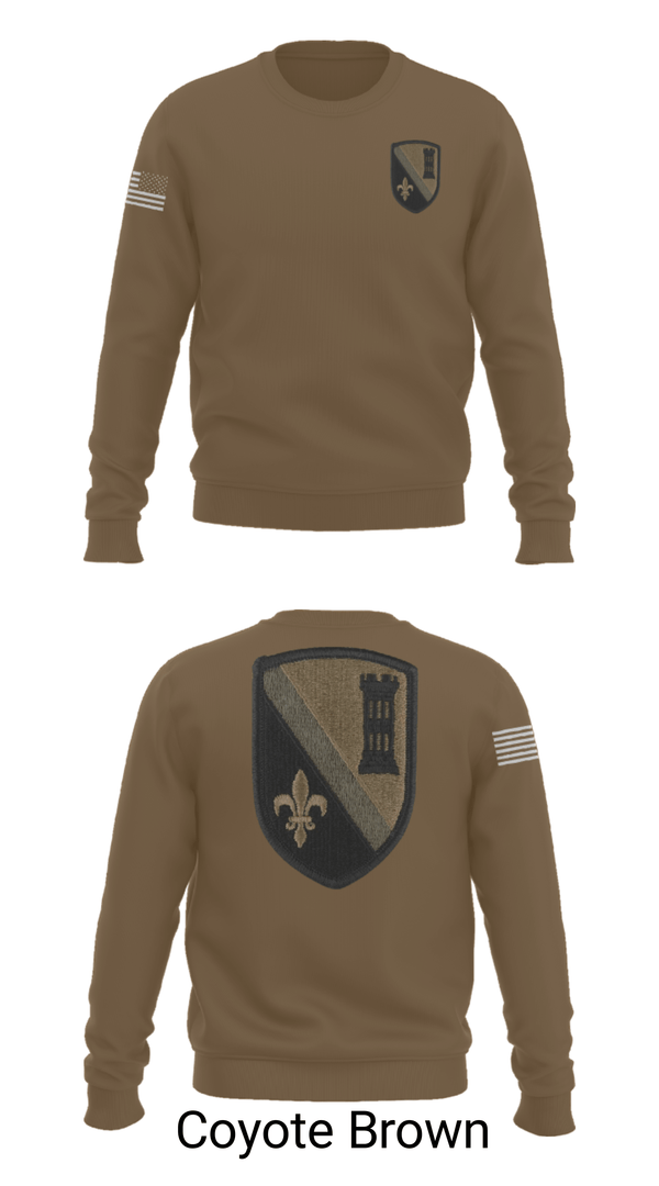 Crew Neck Sweatshirt, 844th ECC, National Guard, Teamtime, Team time, sublimation, custom sports apparel, team uniforms, spirit wear, spiritwear, sports uniforms, custom shirts, team store, custom team store, fundraiser sports, apparel fundraiser