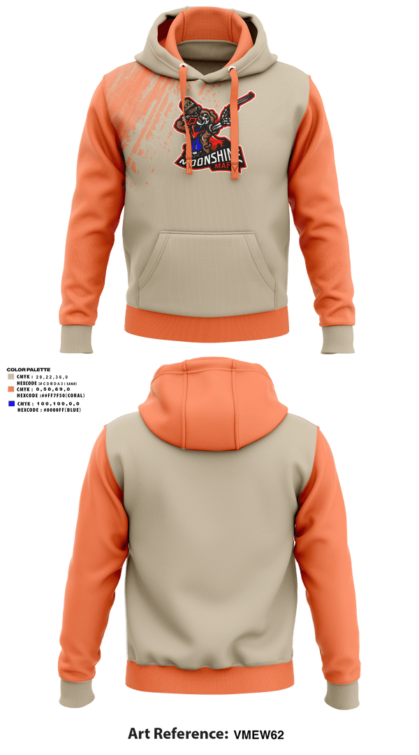Hoodie, Moonshine Mafia, Softball, Teamtime, Team time, sublimation, custom sports apparel, team uniforms, spirit wear, spiritwear, sports uniforms, custom shirts, team store, custom team store, fundraiser sports, apparel fundraiser