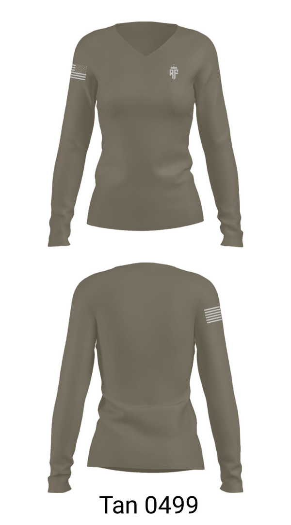 Women's Long Sleeve Vneck Shirt, SGT FIALHO, Police, Teamtime, Team time, sublimation, custom sports apparel, team uniforms, spirit wear, spiritwear, sports uniforms, custom shirts, team store, custom team store, fundraiser sports, apparel fundraiser