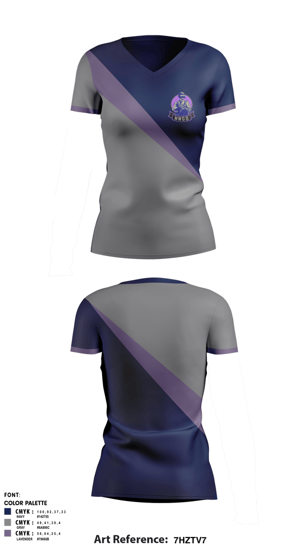 Women's Short Sleeve Vneck Shirt, Midwest Gaming Dads, E-Sports, Teamtime, Team time, sublimation, custom sports apparel, team uniforms, spirit wear, spiritwear, sports uniforms, custom shirts, team store, custom team store, fundraiser sports, apparel fundraiser