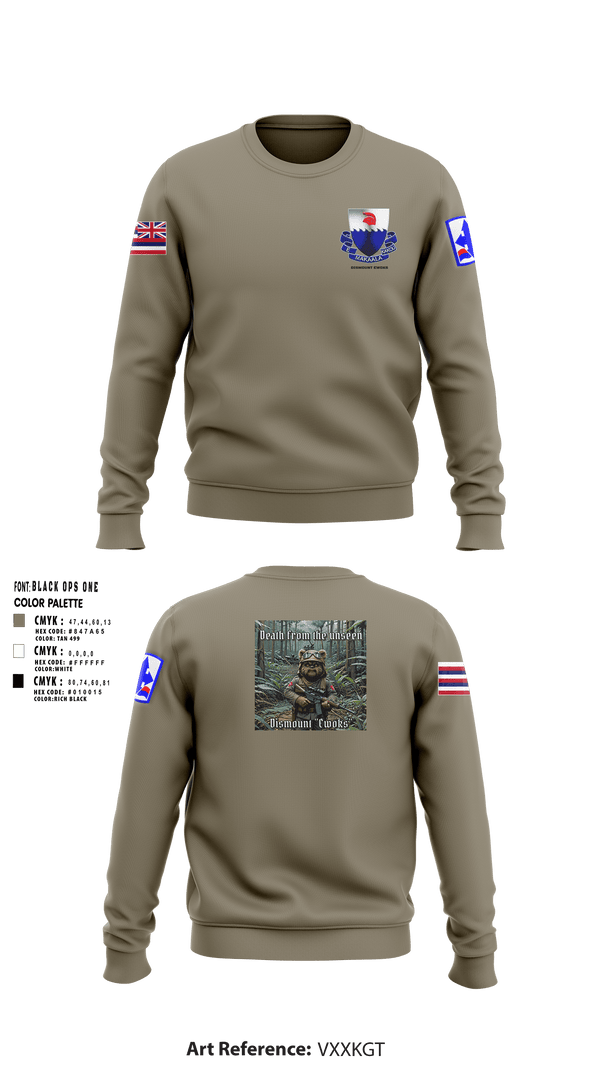 Crew Neck Sweatshirt, 3rd PLT Bad Boys3rd PLT Bad Boys3rd PLT Bad BoysDismount Ewoks, , Teamtime, Team time, sublimation, custom sports apparel, team uniforms, spirit wear, spiritwear, sports uniforms, custom shirts, team store, custom team store, fundraiser sports, apparel fundraiser