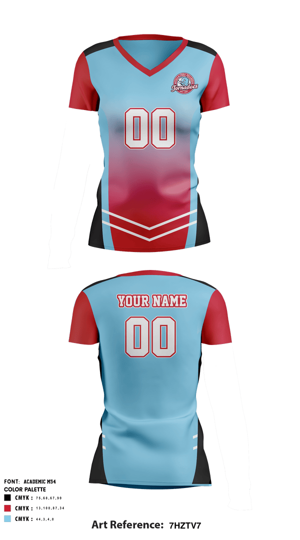 Women's Short Sleeve Vneck Shirt, Talladega College Volleyball, Women's Volleyball, Teamtime, Team time, sublimation, custom sports apparel, team uniforms, spirit wear, spiritwear, sports uniforms, custom shirts, team store, custom team store, fundraiser sports, apparel fundraiser