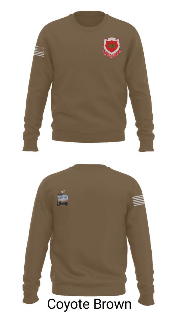 Crew Neck Sweatshirt, 185th Engineer Support Company, , Teamtime, Team time, sublimation, custom sports apparel, team uniforms, spirit wear, spiritwear, sports uniforms, custom shirts, team store, custom team store, fundraiser sports, apparel fundraiser