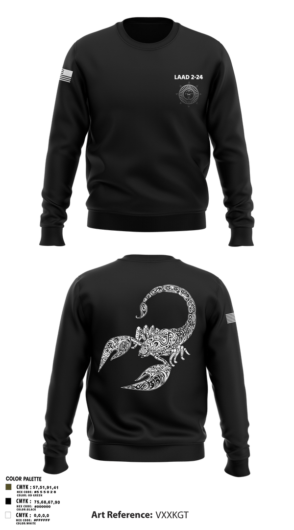 Crew Neck Sweatshirt, Laad 2-24, Marines, Teamtime, Team time, sublimation, custom sports apparel, team uniforms, spirit wear, spiritwear, sports uniforms, custom shirts, team store, custom team store, fundraiser sports, apparel fundraiser
