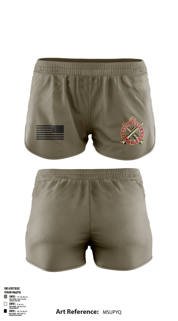 Ranger Panties, 829 EVCC, National Guard, Teamtime, Team time, sublimation, custom sports apparel, team uniforms, spirit wear, spiritwear, sports uniforms, custom shirts, team store, custom team store, fundraiser sports, apparel fundraiser