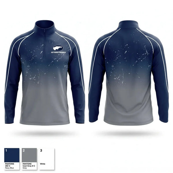 Kettering Firebirds Quarter Zip Jacket - 1