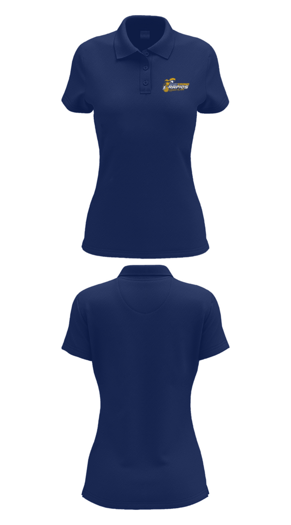Women's Short Sleeve Performance Polo, East Grand Rapids, Water Polo, Teamtime, Team time, sublimation, custom sports apparel, team uniforms, spirit wear, spiritwear, sports uniforms, custom shirts, team store, custom team store, fundraiser sports, apparel fundraiser