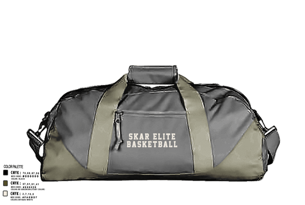 Duffle Bag, skar elite, Men's Basketball, Teamtime, Team time, sublimation, custom sports apparel, team uniforms, spirit wear, spiritwear, sports uniforms, custom shirts, team store, custom team store, fundraiser sports, apparel fundraiser