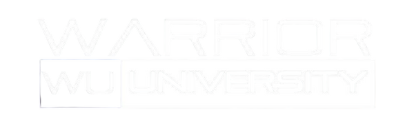 Warrior University Stainless Steel Water Bottle with a Straw Lid