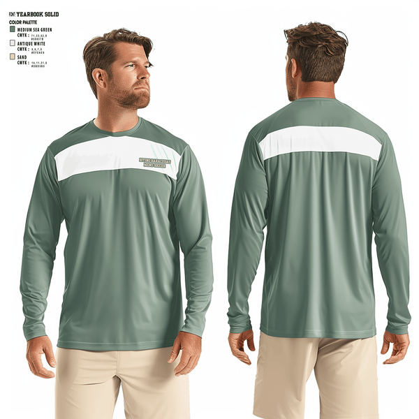 Long Sleeve Performance Shirt, Biting Baracudas, Men's Soccer, Teamtime, Team time, sublimation, custom sports apparel, team uniforms, spirit wear, spiritwear, sports uniforms, custom shirts, team store, custom team store, fundraiser sports, apparel fundraiser