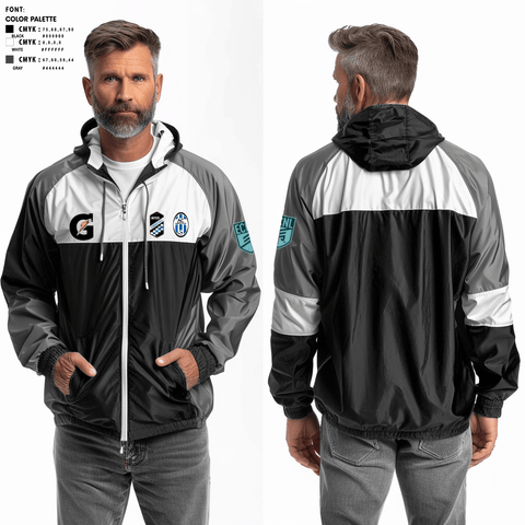 Windbreaker, Inter X Ac Connecticut, Men's Soccer, Teamtime, Team time, sublimation, custom sports apparel, team uniforms, spirit wear, spiritwear, sports uniforms, custom shirts, team store, custom team store, fundraiser sports, apparel fundraiser