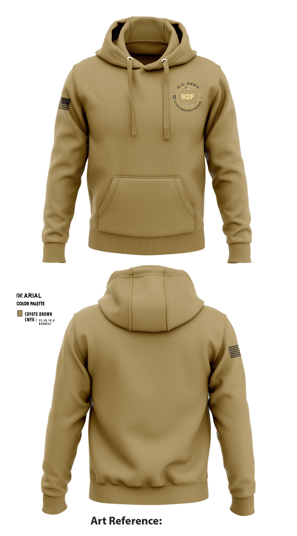 Hoodie, 1-7 ADA D BATTERY, Army, Teamtime, Team time, sublimation, custom sports apparel, team uniforms, spirit wear, spiritwear, sports uniforms, custom shirts, team store, custom team store, fundraiser sports, apparel fundraiser