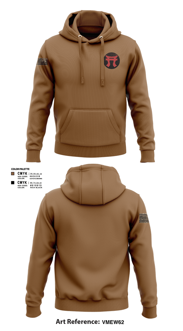 Hoodie, 187th Iron Rakkasans, Army, Teamtime, Team time, sublimation, custom sports apparel, team uniforms, spirit wear, spiritwear, sports uniforms, custom shirts, team store, custom team store, fundraiser sports, apparel fundraiser