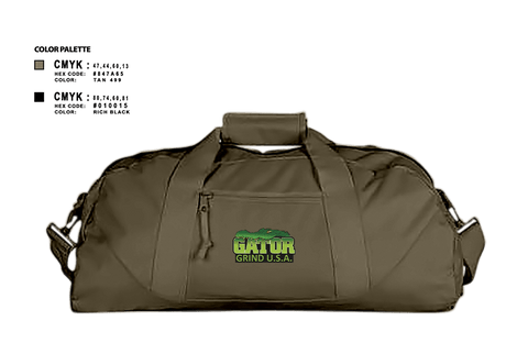 Duffle Bag, Gator Grind U.S.A.Gator Grind U.S.A., , Teamtime, Team time, sublimation, custom sports apparel, team uniforms, spirit wear, spiritwear, sports uniforms, custom shirts, team store, custom team store, fundraiser sports, apparel fundraiser