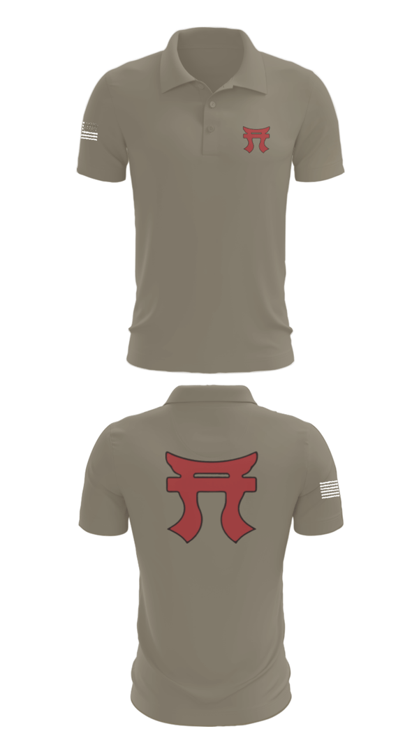 Short Sleeve Performance Polo, 187th Iron Rakkasans, Army, Teamtime, Team time, sublimation, custom sports apparel, team uniforms, spirit wear, spiritwear, sports uniforms, custom shirts, team store, custom team store, fundraiser sports, apparel fundraiser