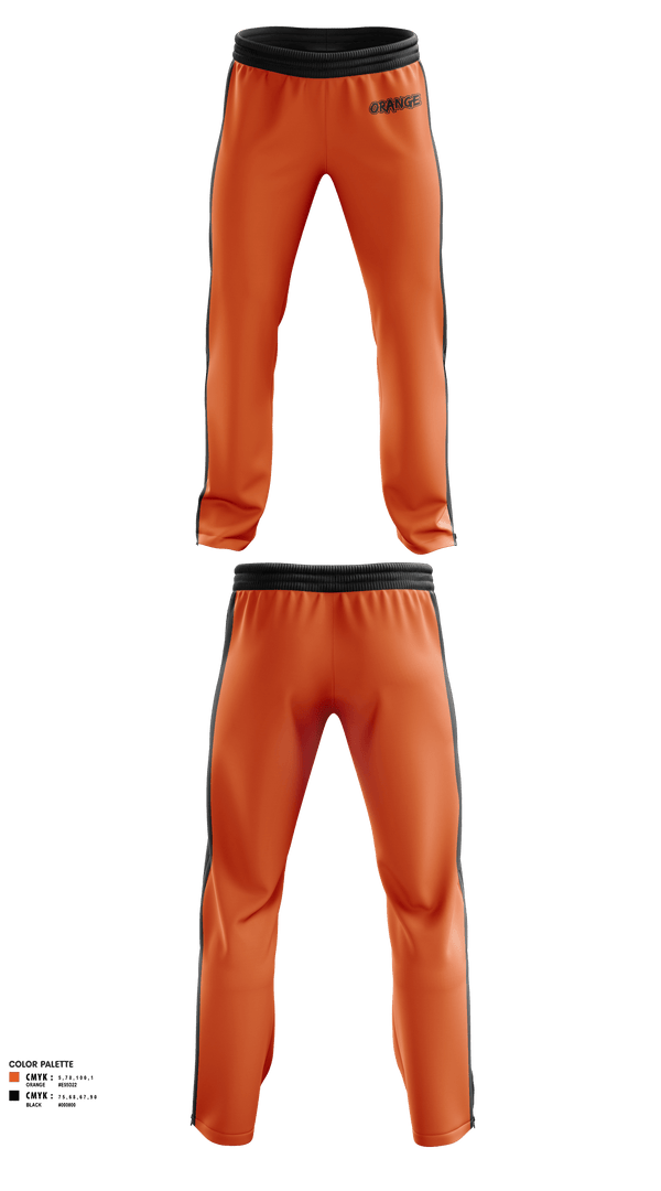 Sweatpants, Orange, Baseball, Teamtime, Team time, sublimation, custom sports apparel, team uniforms, spirit wear, spiritwear, sports uniforms, custom shirts, team store, custom team store, fundraiser sports, apparel fundraiser