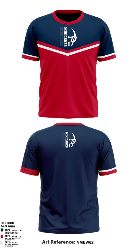 Short Sleeve Performance Shirt, Hartford Minicanes, Football, Teamtime, Team time, sublimation, custom sports apparel, team uniforms, spirit wear, spiritwear, sports uniforms, custom shirts, team store, custom team store, fundraiser sports, apparel fundraiser