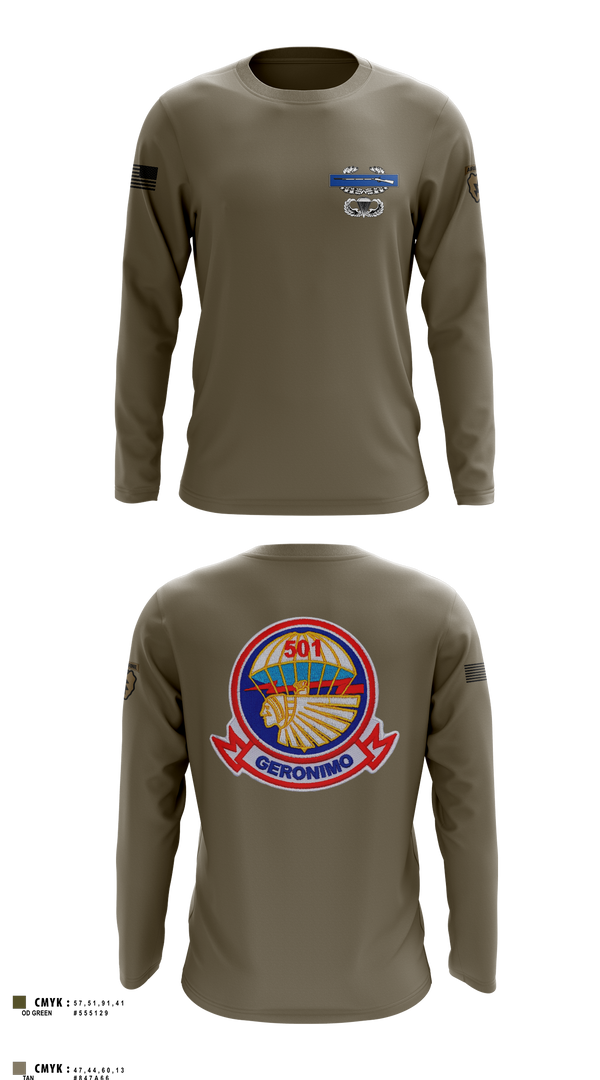 Long Sleeve Performance Shirt, 1-501st, , Teamtime, Team time, sublimation, custom sports apparel, team uniforms, spirit wear, spiritwear, sports uniforms, custom shirts, team store, custom team store, fundraiser sports, apparel fundraiser