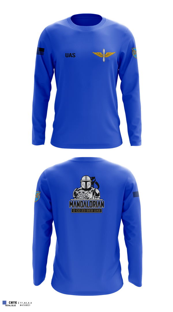Long Sleeve Performance Shirt, 23rd BEB UAS, Army, Teamtime, Team time, sublimation, custom sports apparel, team uniforms, spirit wear, spiritwear, sports uniforms, custom shirts, team store, custom team store, fundraiser sports, apparel fundraiser