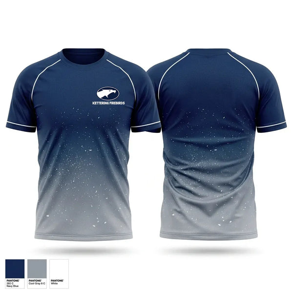 Kettering Firebirds Soft Poly Tee Cotton Like Feel - 1