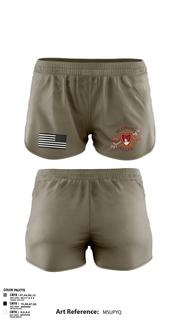 Ranger Panties, FSU ROTC, Army, Teamtime, Team time, sublimation, custom sports apparel, team uniforms, spirit wear, spiritwear, sports uniforms, custom shirts, team store, custom team store, fundraiser sports, apparel fundraiser