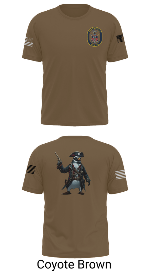 Old School Cotton Feel Shirt, USS TRUXTUN DDG 103, Navy, Teamtime, Team time, sublimation, custom sports apparel, team uniforms, spirit wear, spiritwear, sports uniforms, custom shirts, team store, custom team store, fundraiser sports, apparel fundraiser