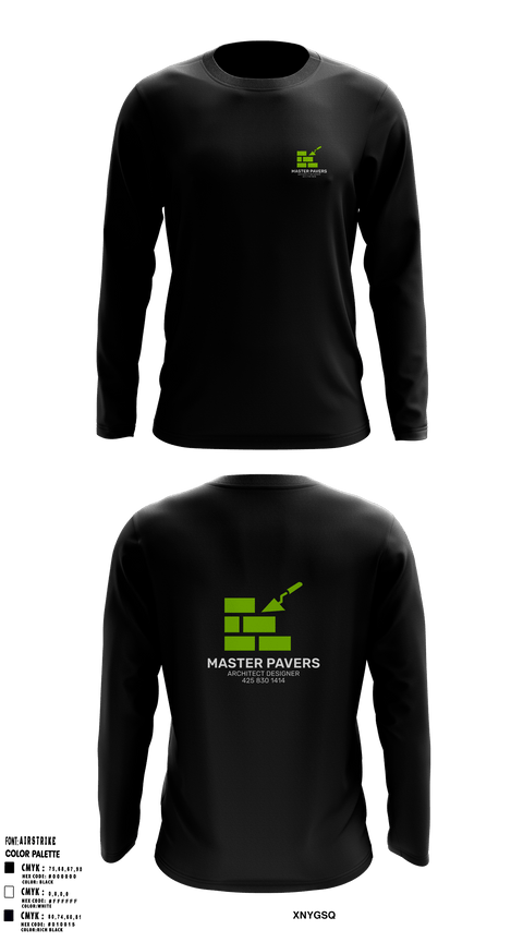 Long Sleeve Performance Shirt, master pavers, Army, Teamtime, Team time, sublimation, custom sports apparel, team uniforms, spirit wear, spiritwear, sports uniforms, custom shirts, team store, custom team store, fundraiser sports, apparel fundraiser