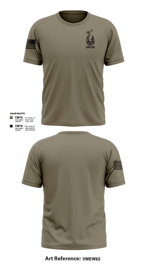 Short Sleeve Performance Shirt, Ortiz, Marines, Teamtime, Team time, sublimation, custom sports apparel, team uniforms, spirit wear, spiritwear, sports uniforms, custom shirts, team store, custom team store, fundraiser sports, apparel fundraiser
