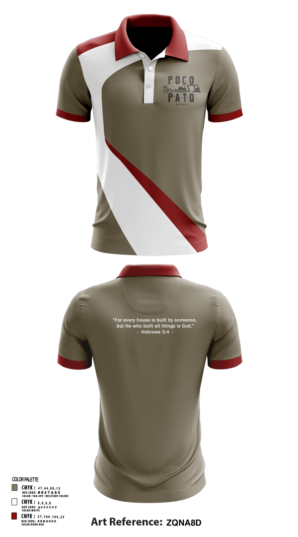 Short Sleeve Performance Polo, Poco Pato, , Teamtime, Team time, sublimation, custom sports apparel, team uniforms, spirit wear, spiritwear, sports uniforms, custom shirts, team store, custom team store, fundraiser sports, apparel fundraiser
