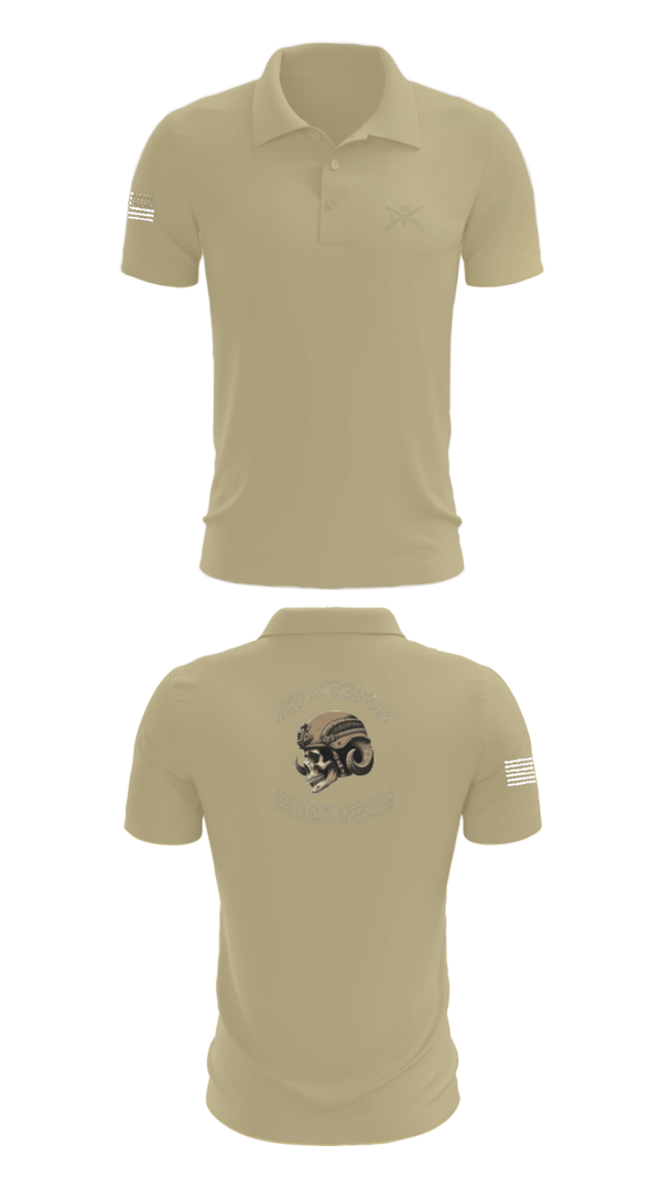 Short Sleeve Performance Polo, Delta company 114, Army, Teamtime, Team time, sublimation, custom sports apparel, team uniforms, spirit wear, spiritwear, sports uniforms, custom shirts, team store, custom team store, fundraiser sports, apparel fundraiser
