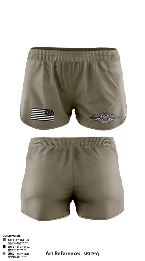 Ranger Panties, 2D MED BN, 2FSSG, 2MARFORLANT, Navy, Teamtime, Team time, sublimation, custom sports apparel, team uniforms, spirit wear, spiritwear, sports uniforms, custom shirts, team store, custom team store, fundraiser sports, apparel fundraiser