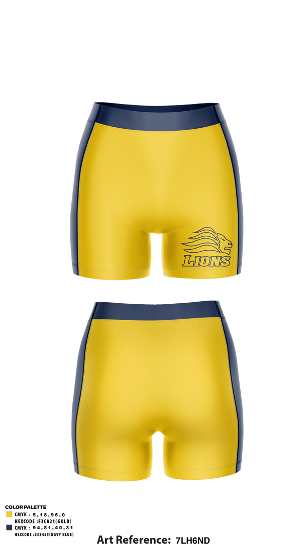 Women's Shorts, Big Valley Christian High School Volleyball, Women's Volleyball, Teamtime, Team time, sublimation, custom sports apparel, team uniforms, spirit wear, spiritwear, sports uniforms, custom shirts, team store, custom team store, fundraiser sports, apparel fundraiser