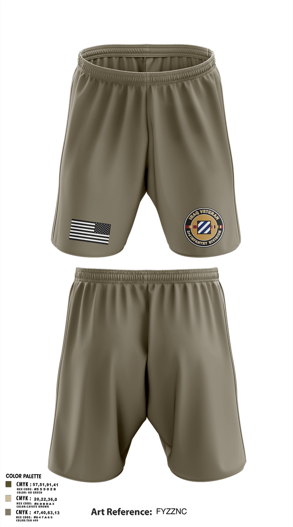 Athletic Shorts With Pockets, 1st Armored Brigade Combat Team, Army, Teamtime, Team time, sublimation, custom sports apparel, team uniforms, spirit wear, spiritwear, sports uniforms, custom shirts, team store, custom team store, fundraiser sports, apparel fundraiser