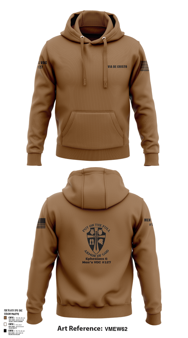 Hoodie, Service AideService AideVia De Cristo, , Teamtime, Team time, sublimation, custom sports apparel, team uniforms, spirit wear, spiritwear, sports uniforms, custom shirts, team store, custom team store, fundraiser sports, apparel fundraiser