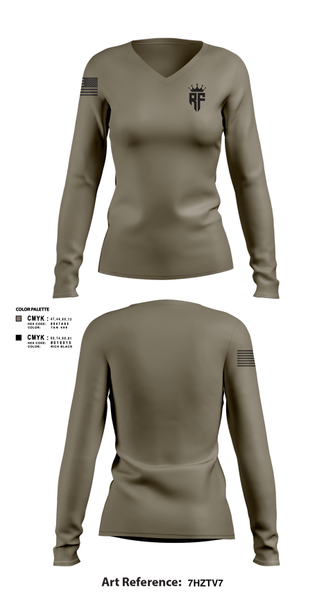 Women's Long Sleeve Vneck Shirt, SGT FIALHO, Police, Teamtime, Team time, sublimation, custom sports apparel, team uniforms, spirit wear, spiritwear, sports uniforms, custom shirts, team store, custom team store, fundraiser sports, apparel fundraiser