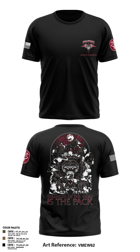 Old School Cotton Feel Shirt, Bravo Company, MRBn, Fort Belvoir, Army, Teamtime, Team time, sublimation, custom sports apparel, team uniforms, spirit wear, spiritwear, sports uniforms, custom shirts, team store, custom team store, fundraiser sports, apparel fundraiser