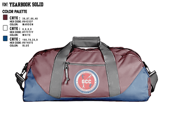 Duffle Bag, Games Committee Chairperson, Track & Field, Teamtime, Team time, sublimation, custom sports apparel, team uniforms, spirit wear, spiritwear, sports uniforms, custom shirts, team store, custom team store, fundraiser sports, apparel fundraiser