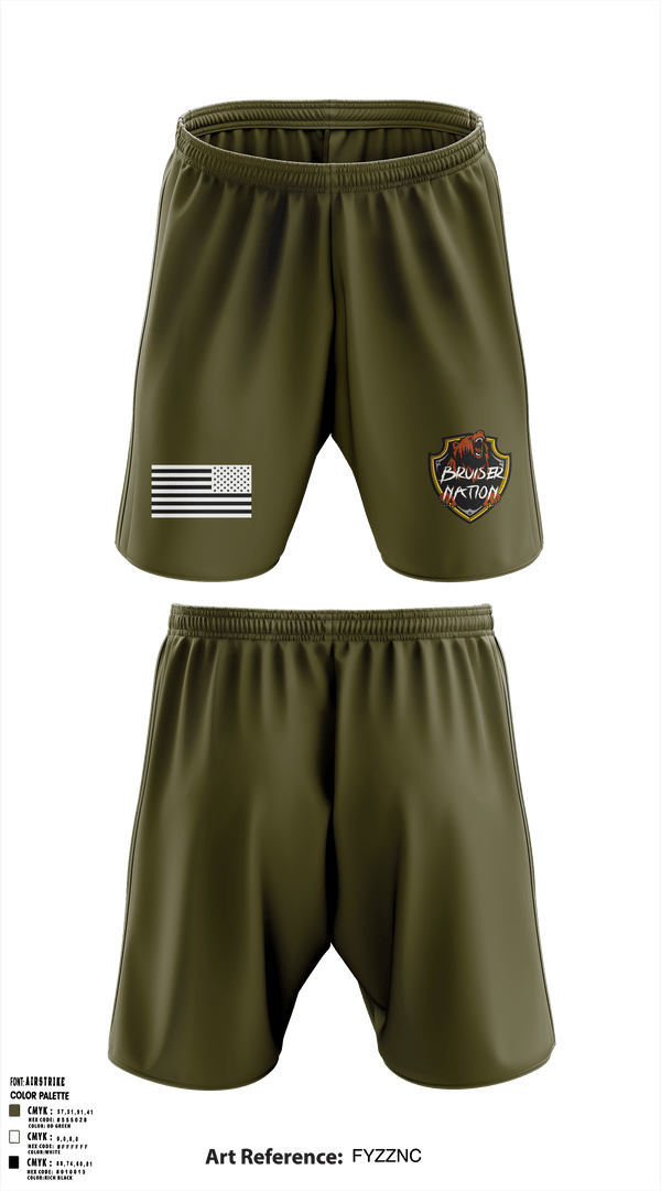 Athletic Shorts With Pockets, 13TH Missile Defense BatteryB/3-6 ADA BNBravo Bulldawgs, Army, Teamtime, Team time, sublimation, custom sports apparel, team uniforms, spirit wear, spiritwear, sports uniforms, custom shirts, team store, custom team store, fundraiser sports, apparel fundraiser