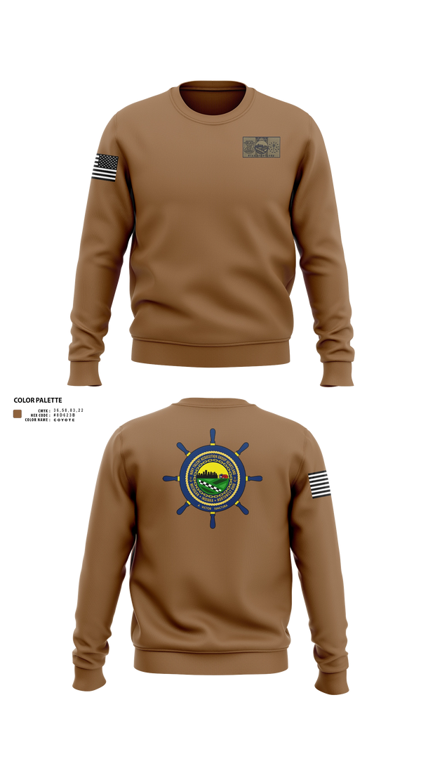 Crew Neck Sweatshirt, NTAG HEARTLAND, Navy, Teamtime, Team time, sublimation, custom sports apparel, team uniforms, spirit wear, spiritwear, sports uniforms, custom shirts, team store, custom team store, fundraiser sports, apparel fundraiser