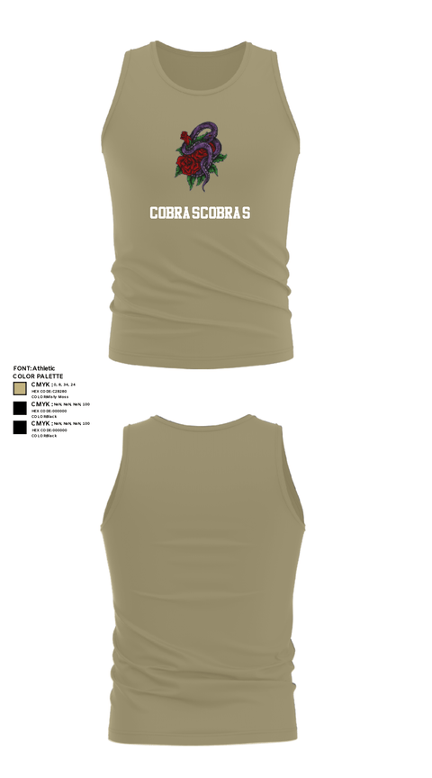 Tank Top, CobrasCobras, Swimming, Teamtime, Team time, sublimation, custom sports apparel, team uniforms, spirit wear, spiritwear, sports uniforms, custom shirts, team store, custom team store, fundraiser sports, apparel fundraiser
