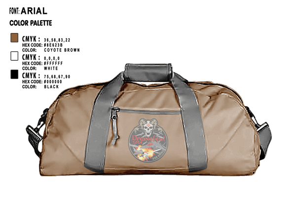 Duffle Bag, 332nd EMXS, Air Force, Teamtime, Team time, sublimation, custom sports apparel, team uniforms, spirit wear, spiritwear, sports uniforms, custom shirts, team store, custom team store, fundraiser sports, apparel fundraiser