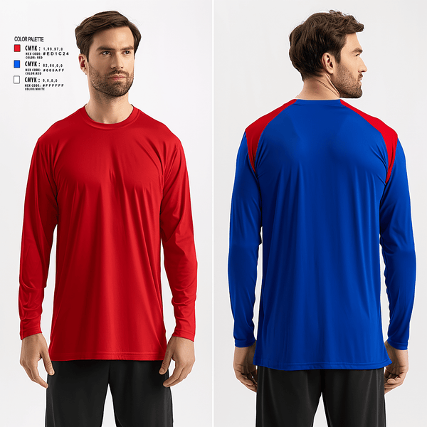Long Sleeve Performance Shirt, Bulldogs, Men's Basketball, Teamtime, Team time, sublimation, custom sports apparel, team uniforms, spirit wear, spiritwear, sports uniforms, custom shirts, team store, custom team store, fundraiser sports, apparel fundraiser