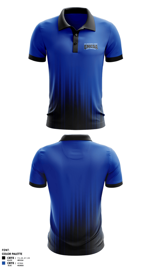 Short Sleeve Performance Polo, East Montgomery County Sports Association, Spirit Store, Teamtime, Team time, sublimation, custom sports apparel, team uniforms, spirit wear, spiritwear, sports uniforms, custom shirts, team store, custom team store, fundraiser sports, apparel fundraiser