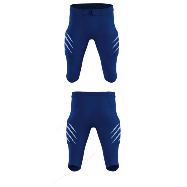 Football Pants, East Stroudsburg Cavaliers, Football, Teamtime, Team time, sublimation, custom sports apparel, team uniforms, spirit wear, spiritwear, sports uniforms, custom shirts, team store, custom team store, fundraiser sports, apparel fundraiser